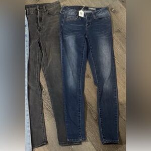 Lot Of 2 Pair Of Jeans, 0R, American Eagle And Aeropostale, Stretch Jeggings